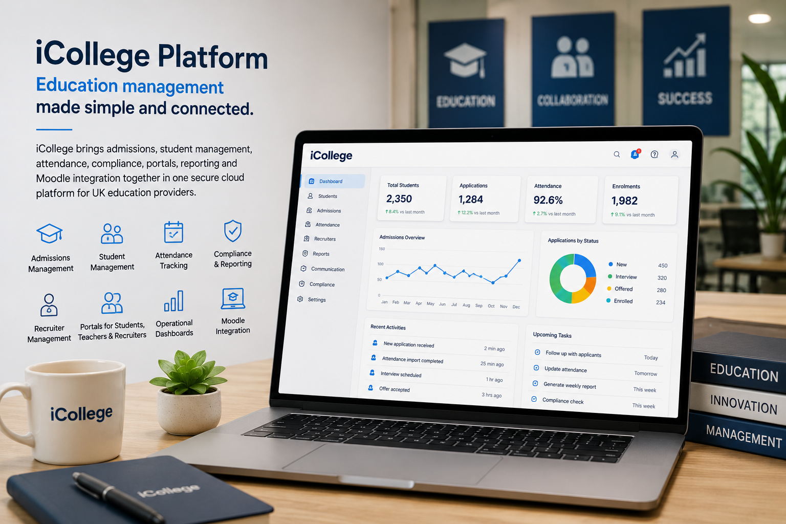 Education management software developed from college operational experience